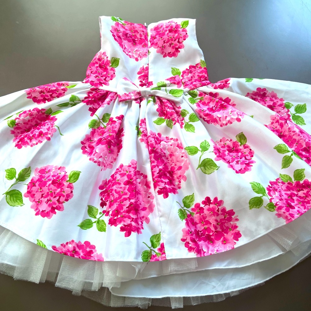 American Princess dress with tulle bow on front and back
